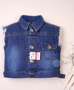 Áo khoác jeans PSB thời trang cho bé 2 tuổi – 7 tuổi